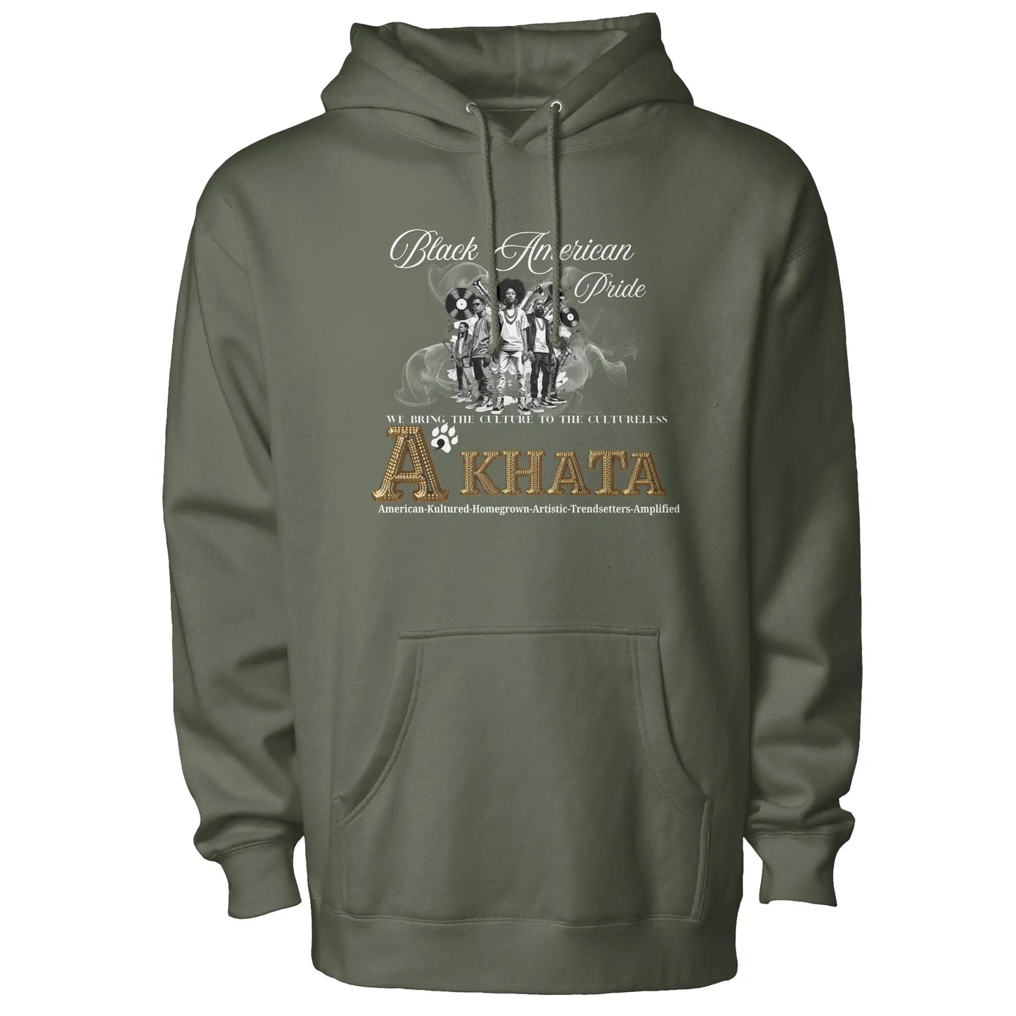 A'Khata Front Design Unisex Hoodie