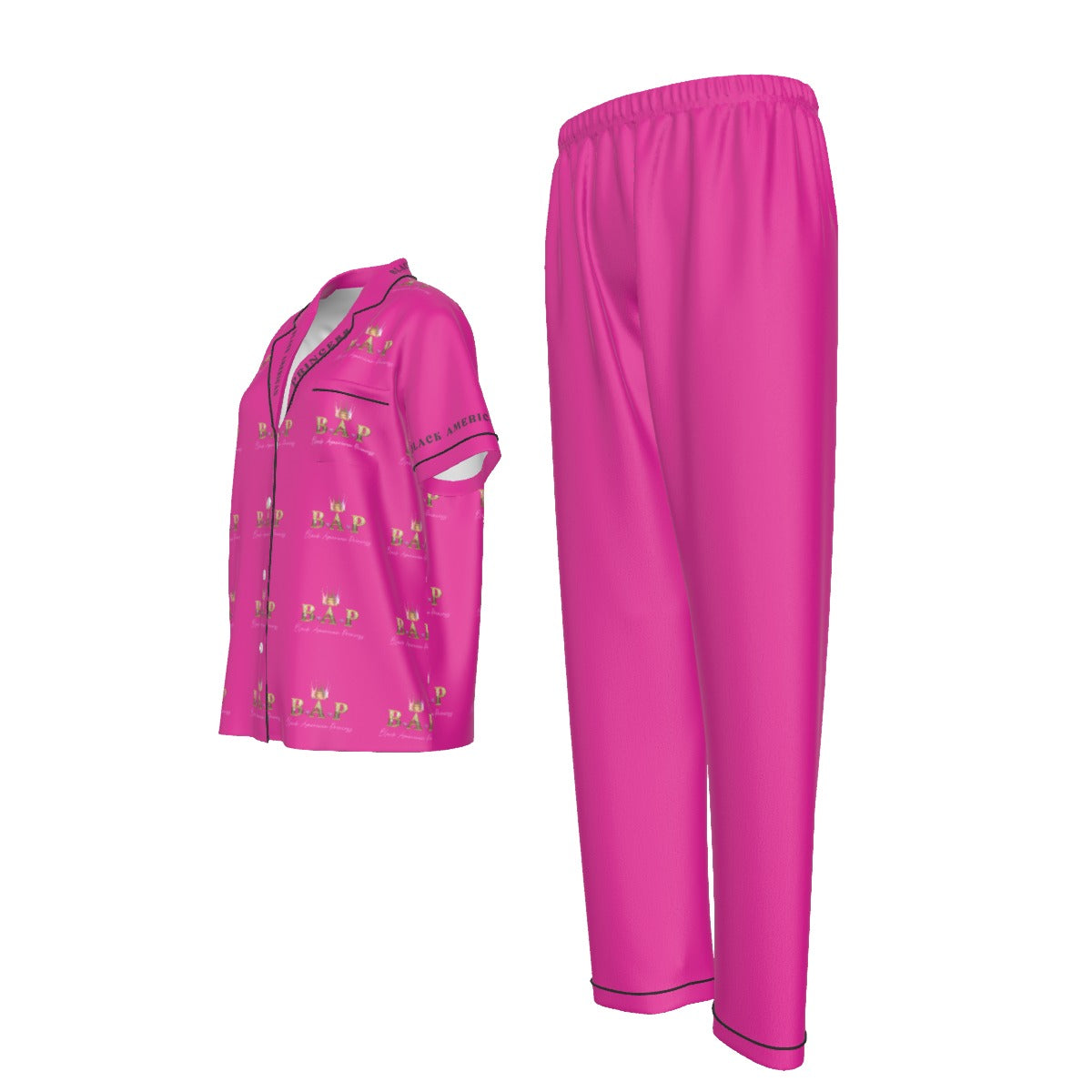 All-over print Women'S Trousers Pajamas Set