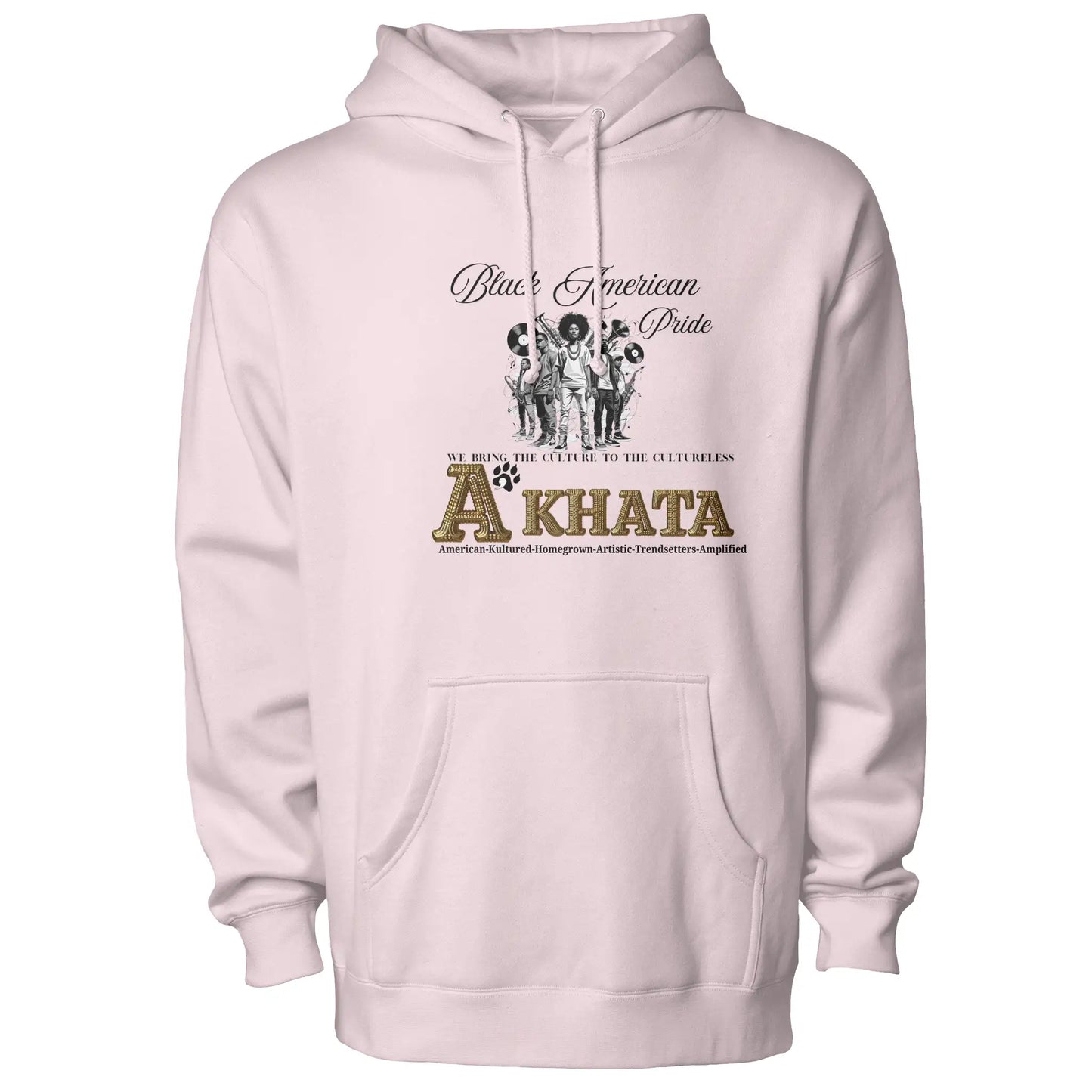 A'Khata Front Design Unisex Hoodie