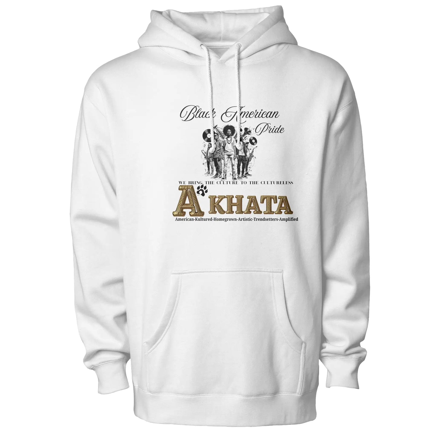 A'Khata Front Design Unisex Hoodie