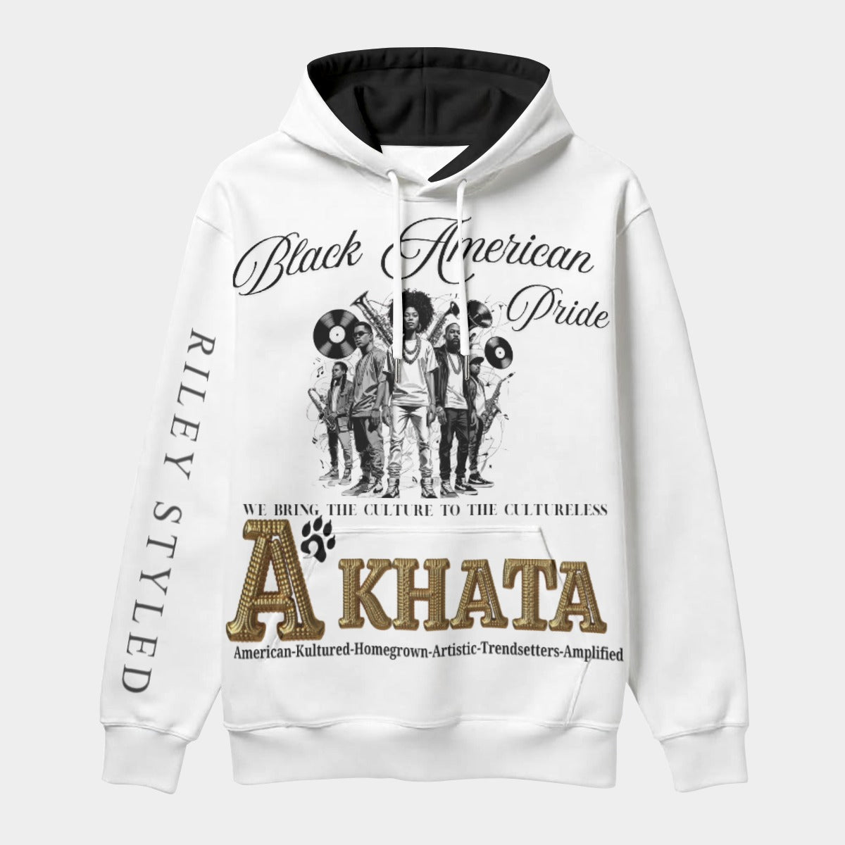 All-Over Print Men's Thicken Pullover Hoodie