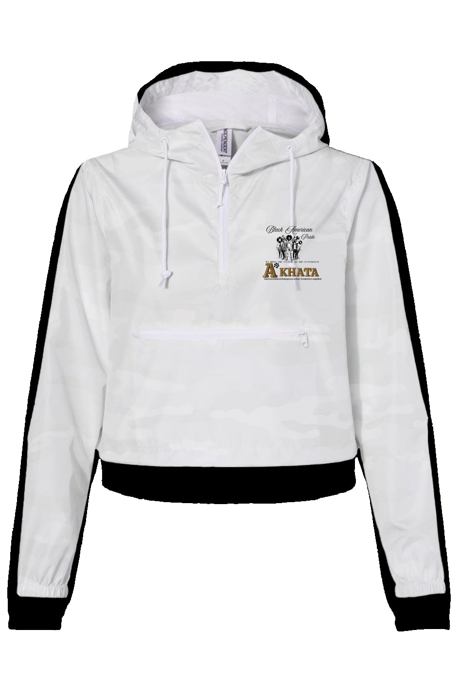 A'khata Lightweight Pullover Crop Windbreaker